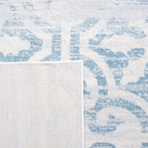 Safavieh Martha Stewart Isabella Area Rug - Turquoise/Ivory Perspective: top