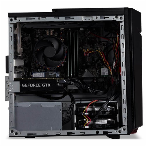 Acer N50640UR11 Nitro Gaming Desktop Computer - Intel Core i5-12400F - 8GB/512GB Perspective: top