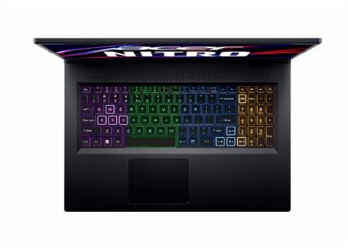 Acer Nitro 5 Gaming Laptop Perspective: top