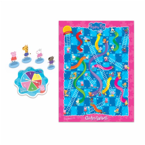 Hasbro Gaming® Chutes and Ladders®: Peppa Pig™ Edition Perspective: top