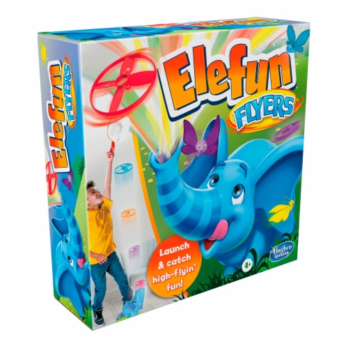 Hasbro Gaming Elefun Flyers Butterfly Chasing Game Perspective: top