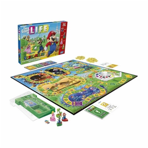 The Game of Life: Super Mario Edition Perspective: top