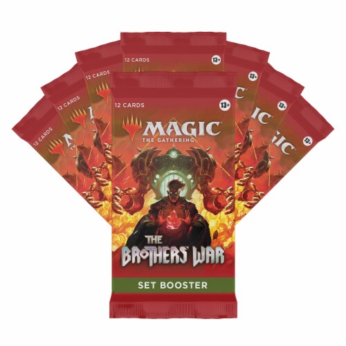 Magic The Gathering Brothers War Bundle Perspective: top