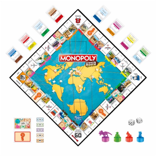 Monopoly Travel World Tour Perspective: top
