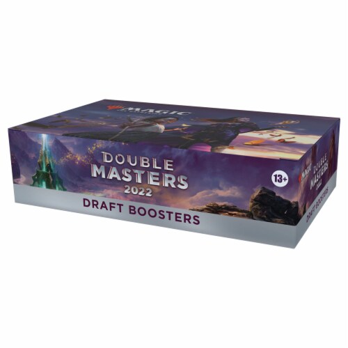 Magic: The Gathering Trading Card Game - Double Masters 2022 Draft Booster Perspective: top