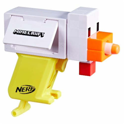 Nerf Minecraft Chicken Pretend Play Toy Perspective: top