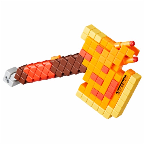 Nerf Minecraft Firebrand Perspective: top