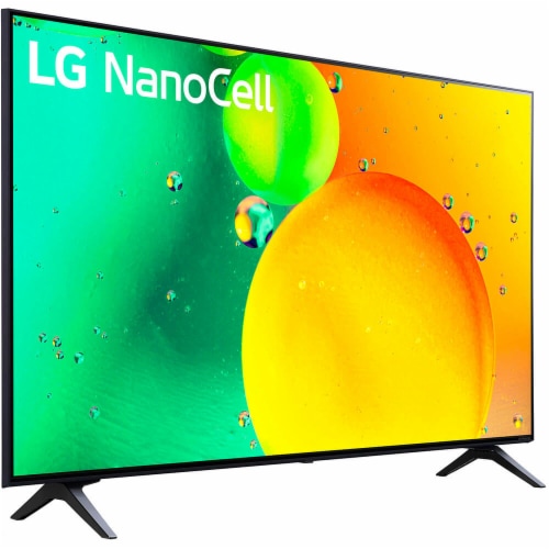 LG 43NANO75UQ 43 inch Class NanoCell 75UQA Series LED 4K UHD Smart webOS TV Perspective: top