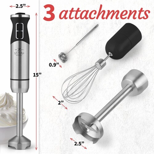 Chefman Immersion Stick 300 Watt Hand Blender - Black, 1 ct - Kroger