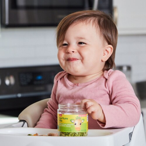 Nurture Life Finger Foods, Cheeseburger Mini Mac With Broccoli, Freshly