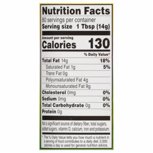 Crisco Pure Canola Oil Perspective: top