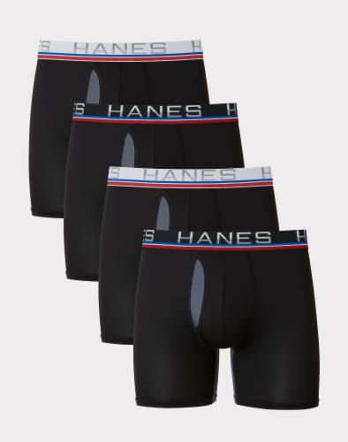 Hanes® Sport X-Temp® Tagless® Boxer Briefs Perspective: top