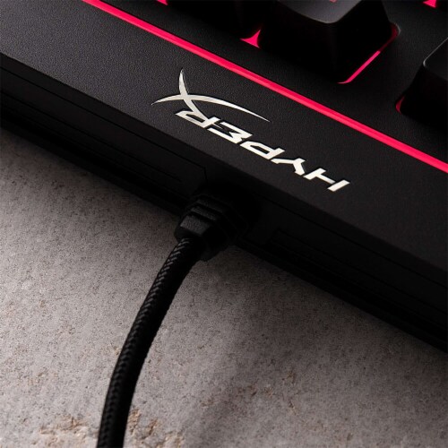 HyperX 4P4F5AA Alloy Core RGB Membrane Gaming Keyboard Perspective: top