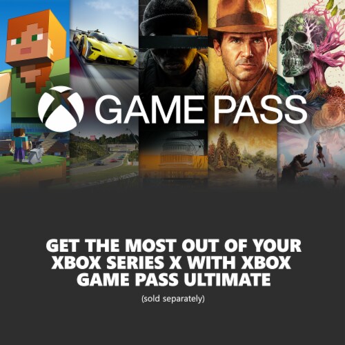 XBox Series X- 1 TB Digital Robot White Perspective: top