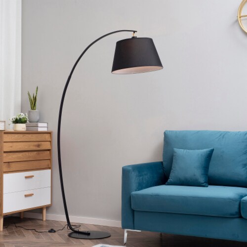 Floor Lamp Modern Standing Lamp with Arc Design Foot Switch