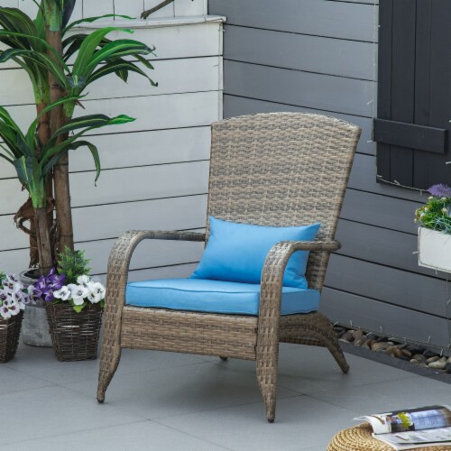Wicker muskoka chair cheap