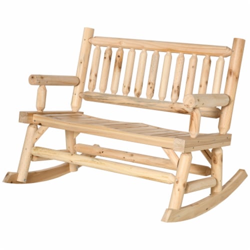 Patio rocking top loveseat