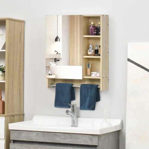 Bathroom Under Sink Cabinet Vanity Unit w/ Adjustable Storage Shelves,  White, 1 Unit - Kroger