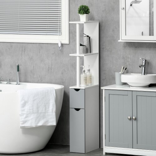 Bathroom tower shelf discount