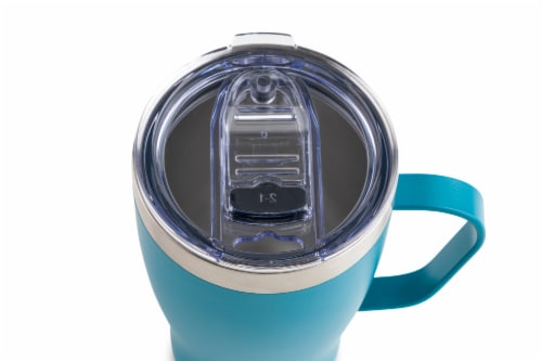 Manna™ Cozy Mug - Blue Perspective: top