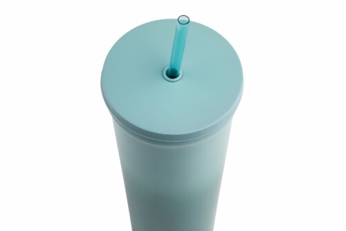 Manna Blue Tumbler Perspective: top
