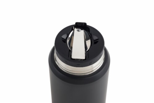 Manna Black Food Jar Perspective: top