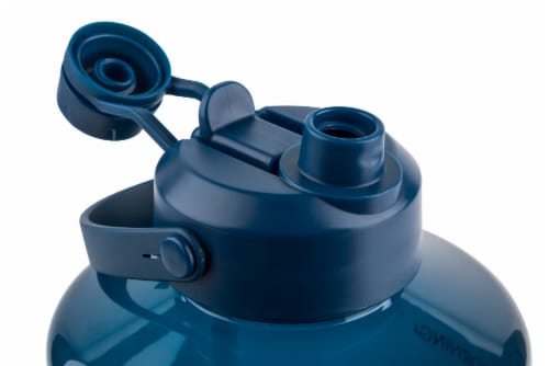Manna Dual Lid Bottle - Navy Perspective: top