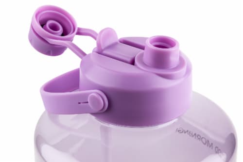 Manna Dual Lid Bottle - Purple Perspective: top