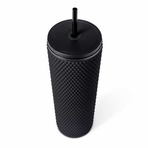 Manna™ Studded™ Tumbler - Black Perspective: top