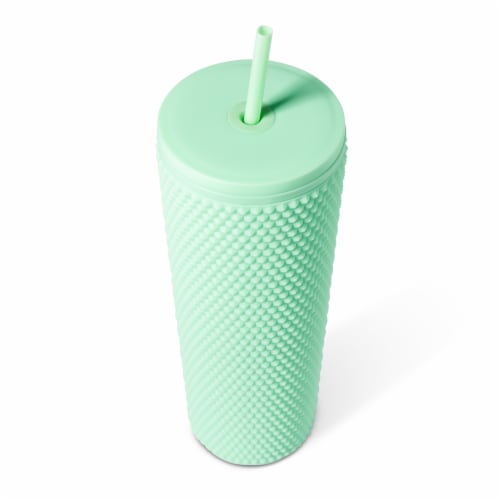 Manna™ Studded™ Tumbler - Green Perspective: top