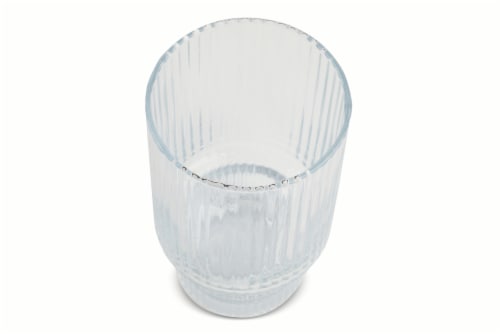 Core Home Ribbed Clear Cooler Perspective: top