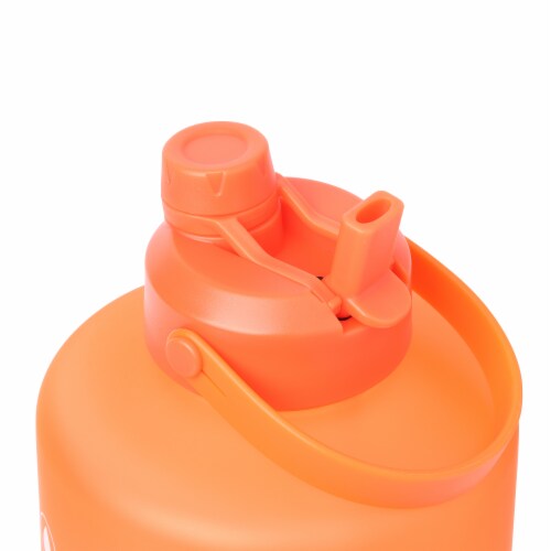 Manna Dual Lid Bottle - Orange Perspective: top