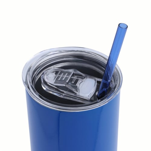 Manna Skinny Tumbler - Blue Perspective: top
