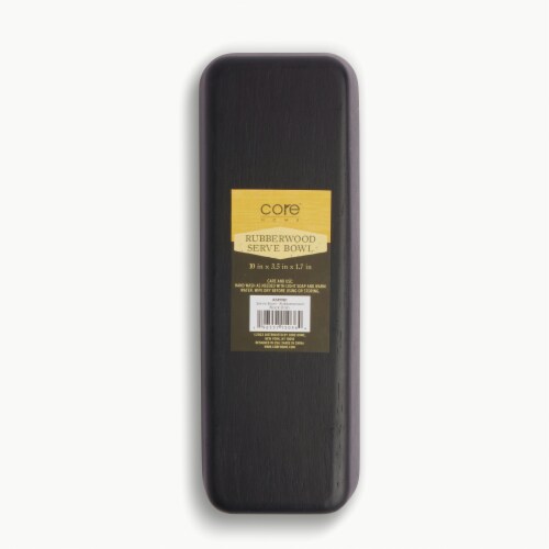 Core Home Serve Bowl Black Stain Perspective: top