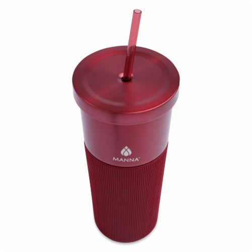 Manna™ Mug Trinca Tumbler 24 oz Raspberry Perspective: top