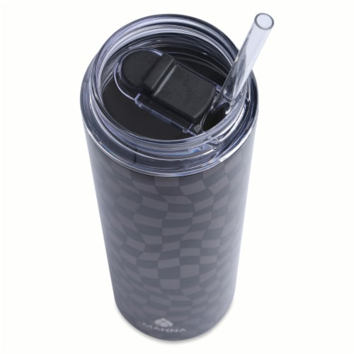 Manna™ Tallboy™ Tumbler - Black Perspective: top