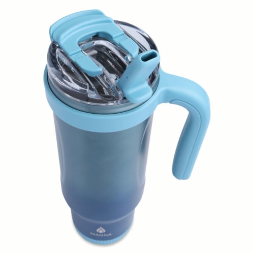 Manna™ Shimmer Ombre Mug - Blue Perspective: top