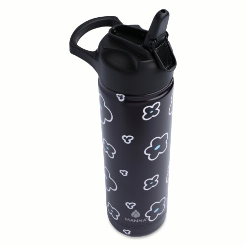 Manna™ Flower Ranger™ Bottle - Black Perspective: top