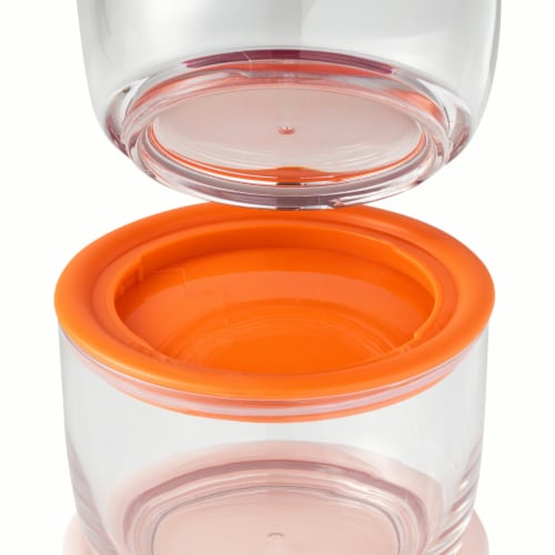 Manna™ Locking Food Storage - Pink Perspective: top