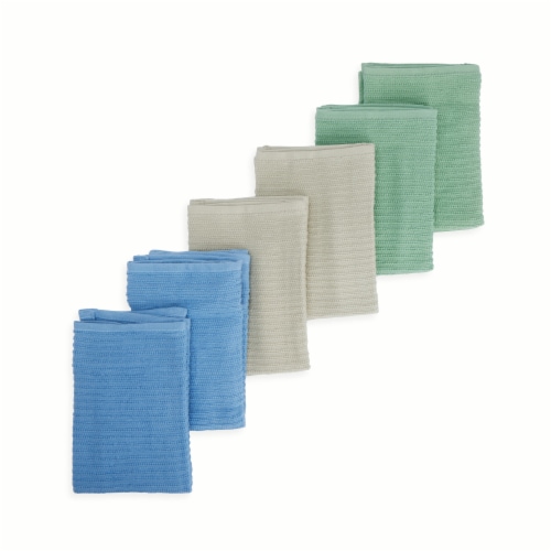 Core Home™ Kitchen Towels 6 Piece Set Perspective: top