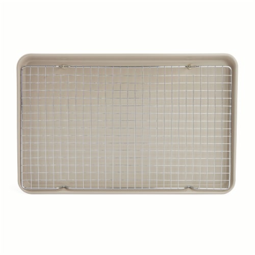 Core™ Home Baking Sheet & Cooling Rack - Grey Perspective: top