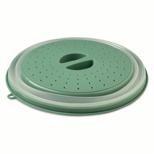 Core Home Collapsible Microwave Cover - Green Perspective: top