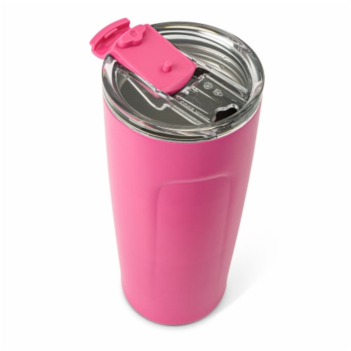 Manna™ Ridge™ Coffee Tumbler - Pink Perspective: top