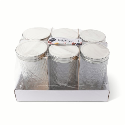 Core Home Glass Storage Jars Perspective: top