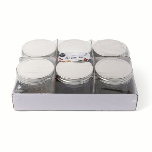 Core Home Glass Storage Jars Perspective: top