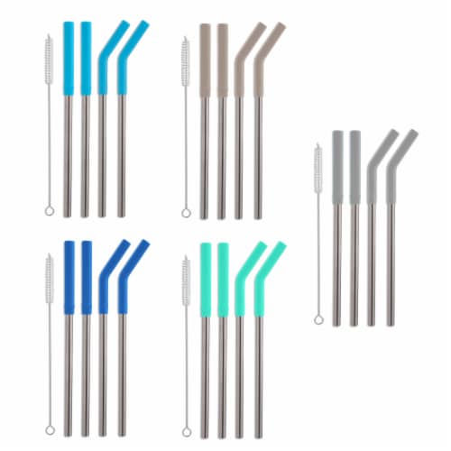 Core Home Straw Set - Assorted Perspective: top