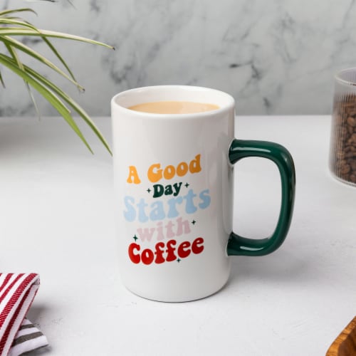 Core Home™ Tall Mug - Coffee Perspective: top