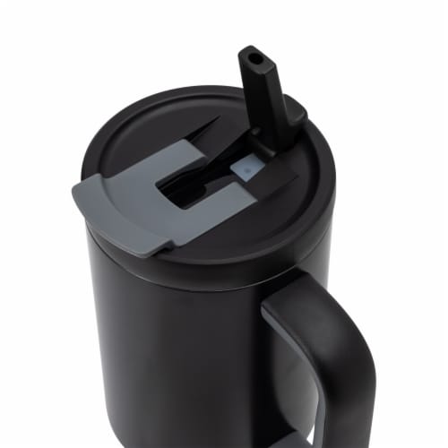 Manna™ Adventure™ Handled Tumbler - Black Perspective: top