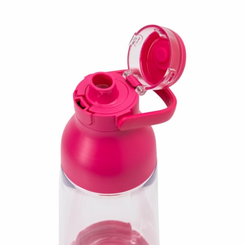 Manna™ Jolt™ Shatter-Proof Tritan™ Bottle - Pink Perspective: top