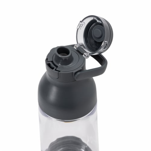 Manna™ Jolt™ Shatter-Proof Tritan™ Bottle - Grey Perspective: top